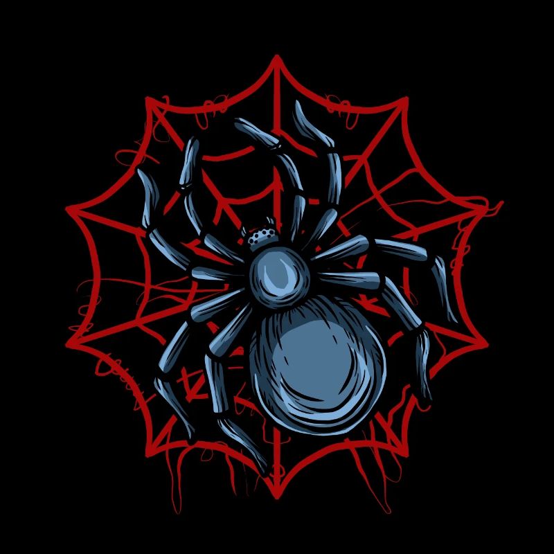 Halloween Kostüm Spinne Monster Spooky Skull