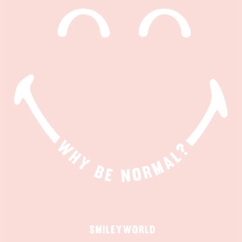 SmileyWorld Swhy Be Normal? Lächelndes Gesicht