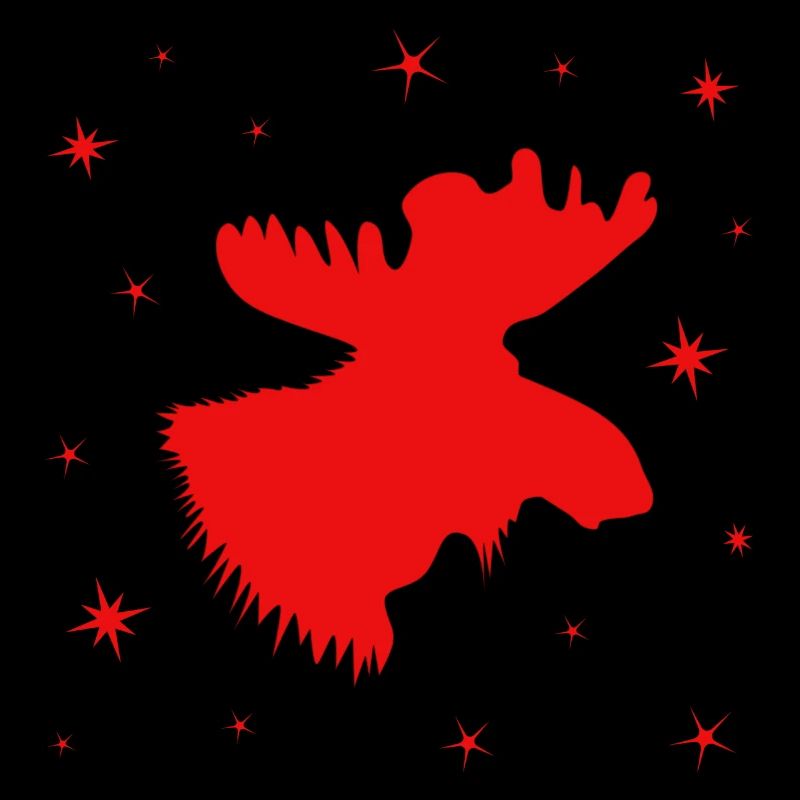 Elch Rentier Hirsch