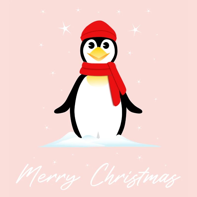 Pingouin Joyeux Noël