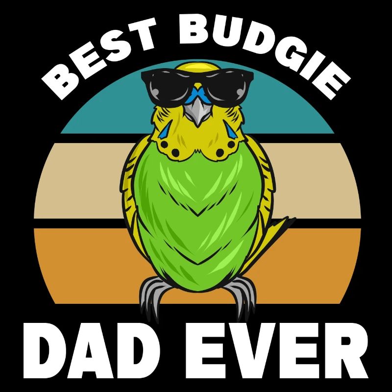 Budgerigar Papa | Pets Birds Animals Gift