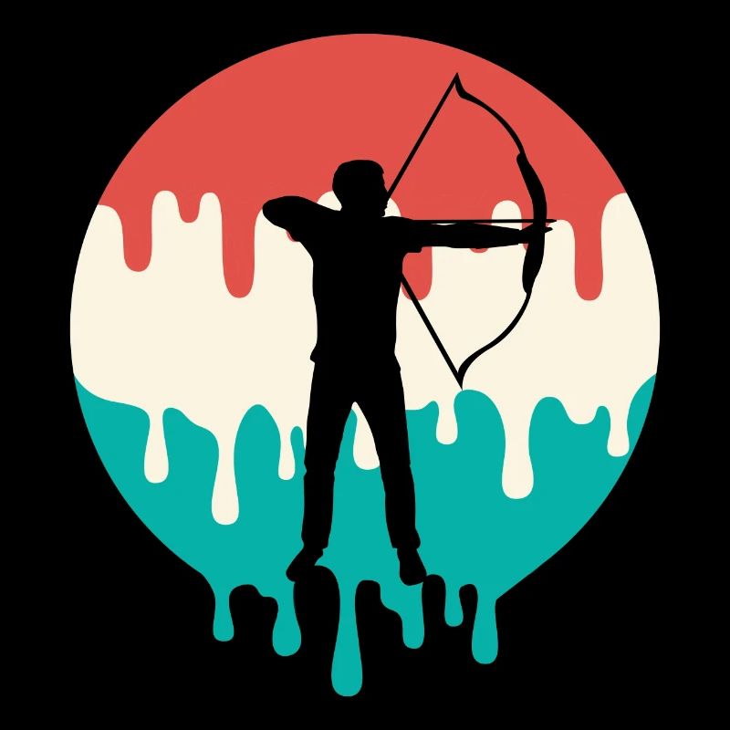 Bogenschütze triefend Pfeil Bogen Bogenschießen