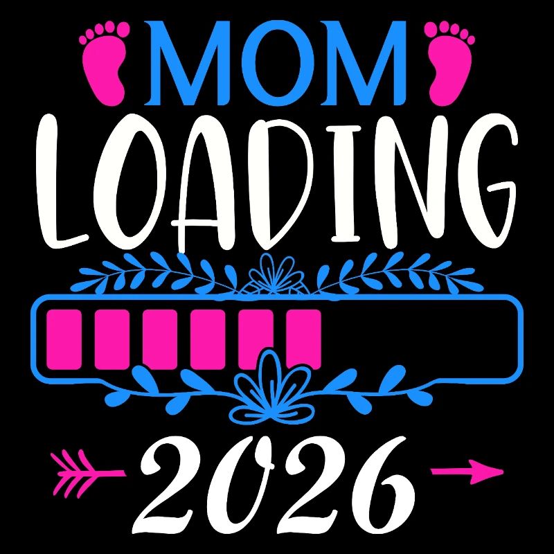 Mom Loading Annonce de grossesse 2026