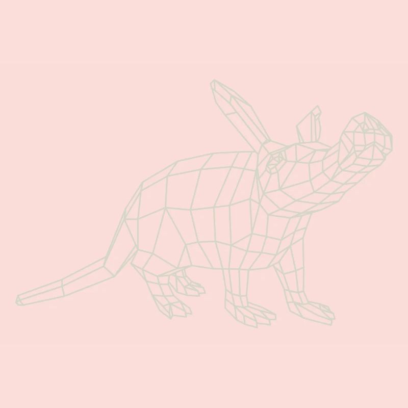Aardvark Wireframe by Paperwolf