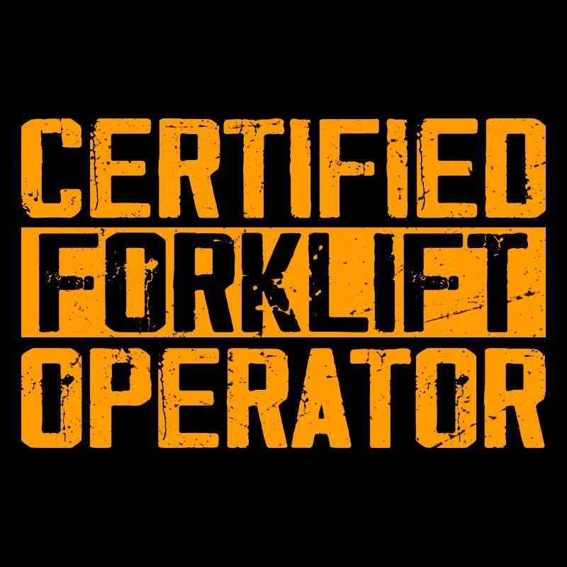 Zertifizierter Gabelstaplerfahrer