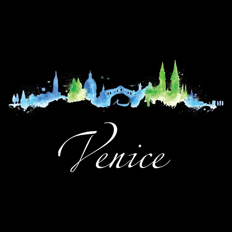 Venice Venice Skyline Italy Gift Idea