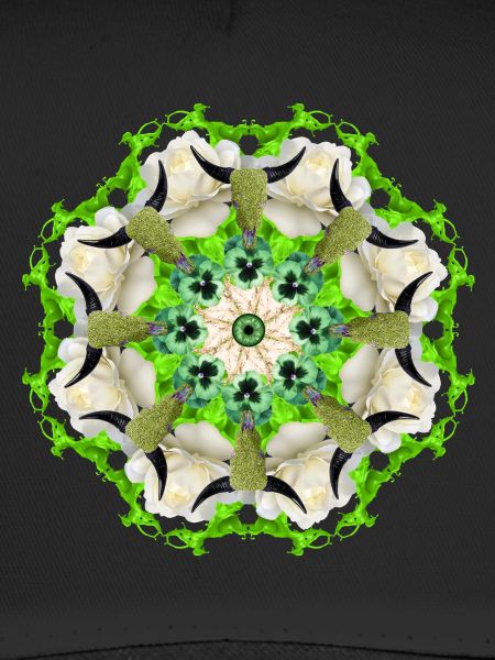 green cows mandala