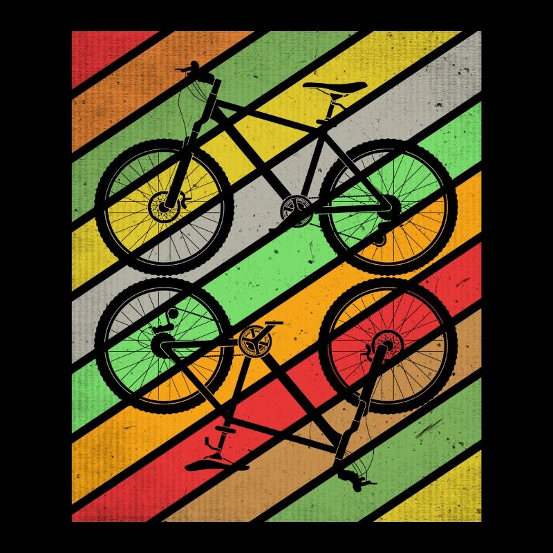Bicicletta in bicicletta Mountainbiker