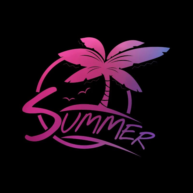 Summer lettering