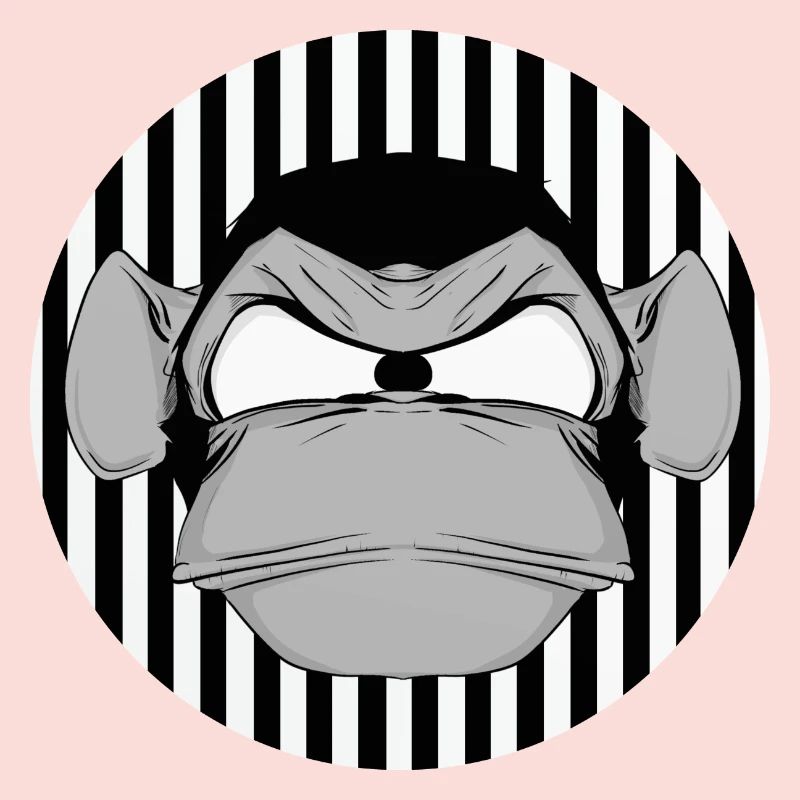 Chimpanzé Singe Drôle Comic Comicstyle Gaming