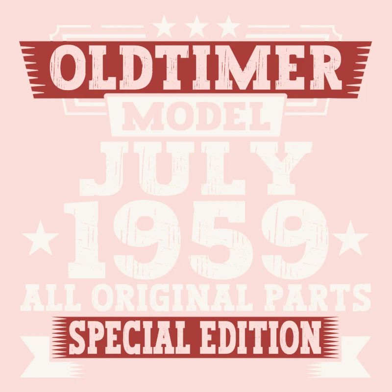 Oldtimer Juli 1959 63. Geburtstag Geschenk Herren