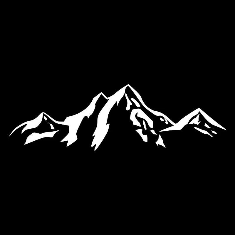 Mountain scenery / Mountains white