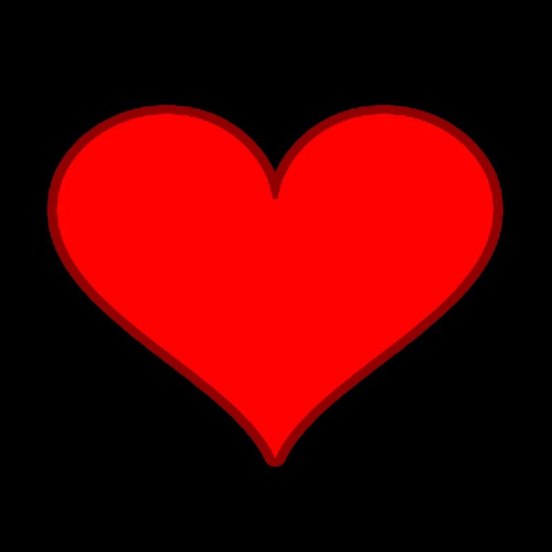 Heart red