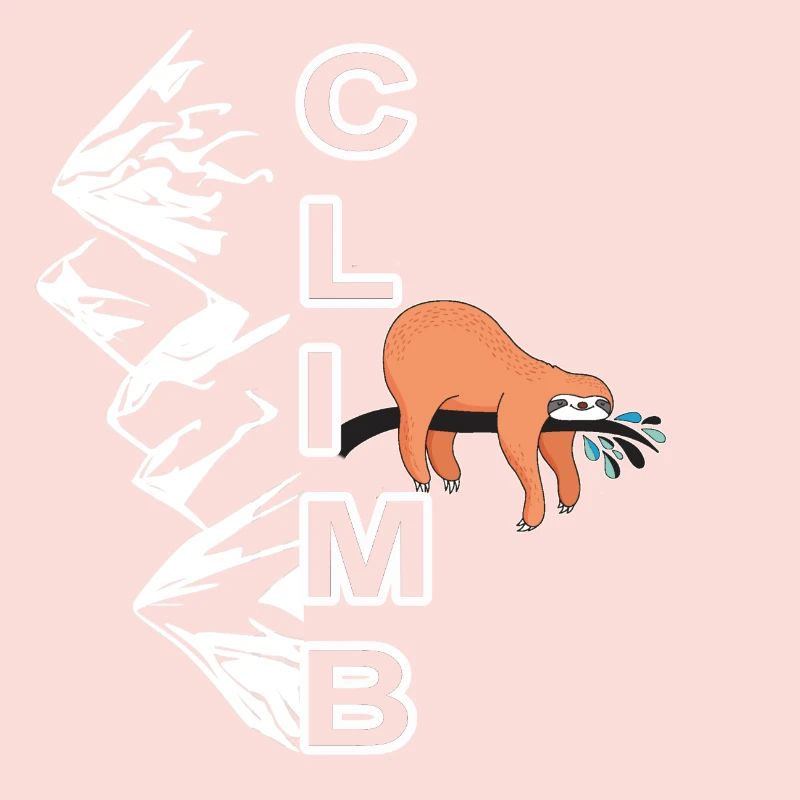 Climb sloth - climbing, bouldering, mountain
