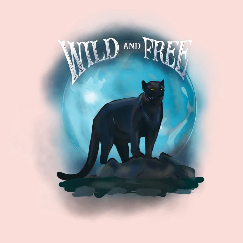 Wild and free panthers