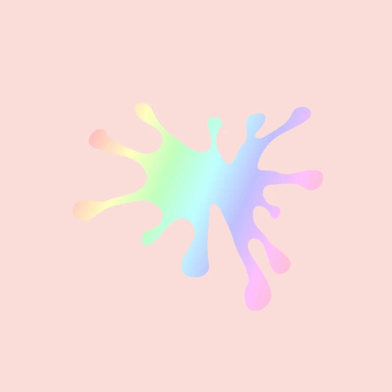 Farbklecks | Farbe Maler Geschenkidee