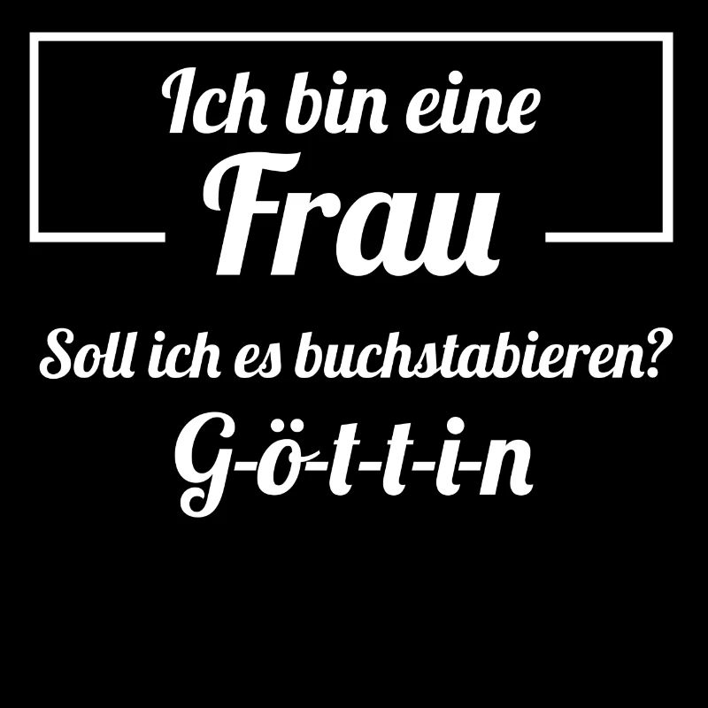 Ich bin eine Frau