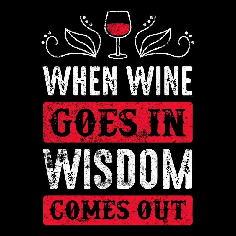 wine red wine saying