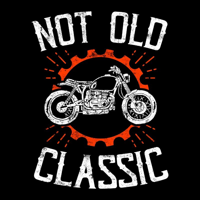 Motorcycle saying old funny biker