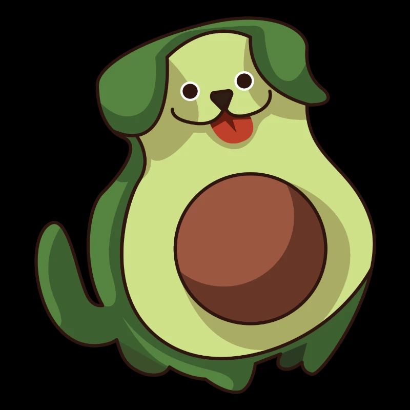 avocado dog funny