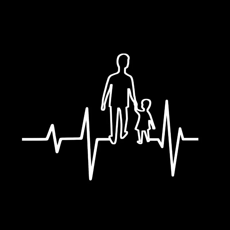 Vater und Sohn Herzfrequenz