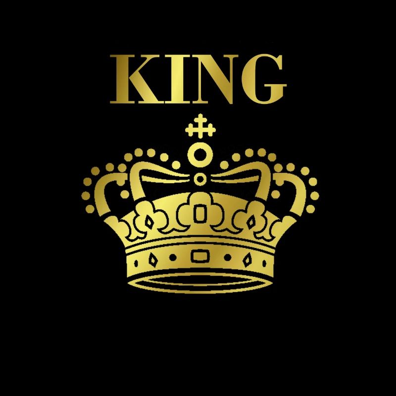 Roi couronne d'or