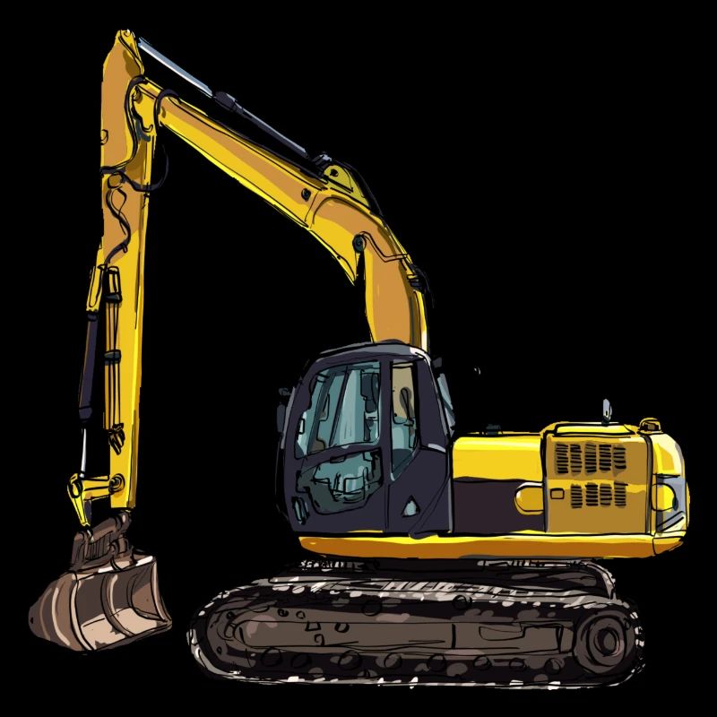 Excavator gift gift idea