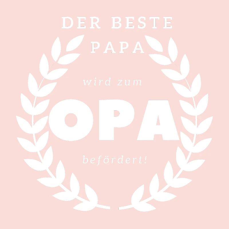Der Beste Papa wird zum Opa befördert Geschenkidee