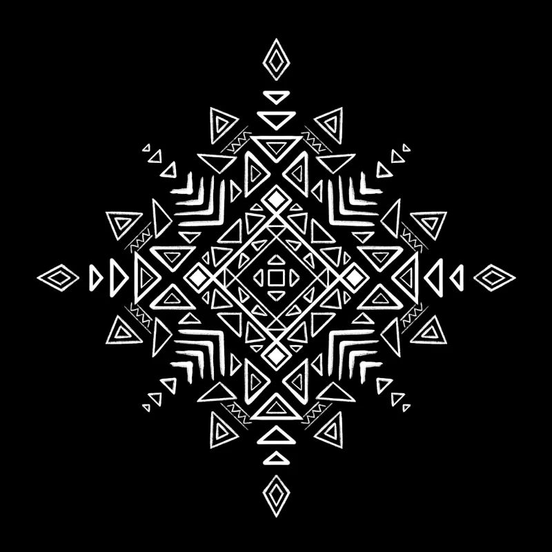 Mandala Weiß