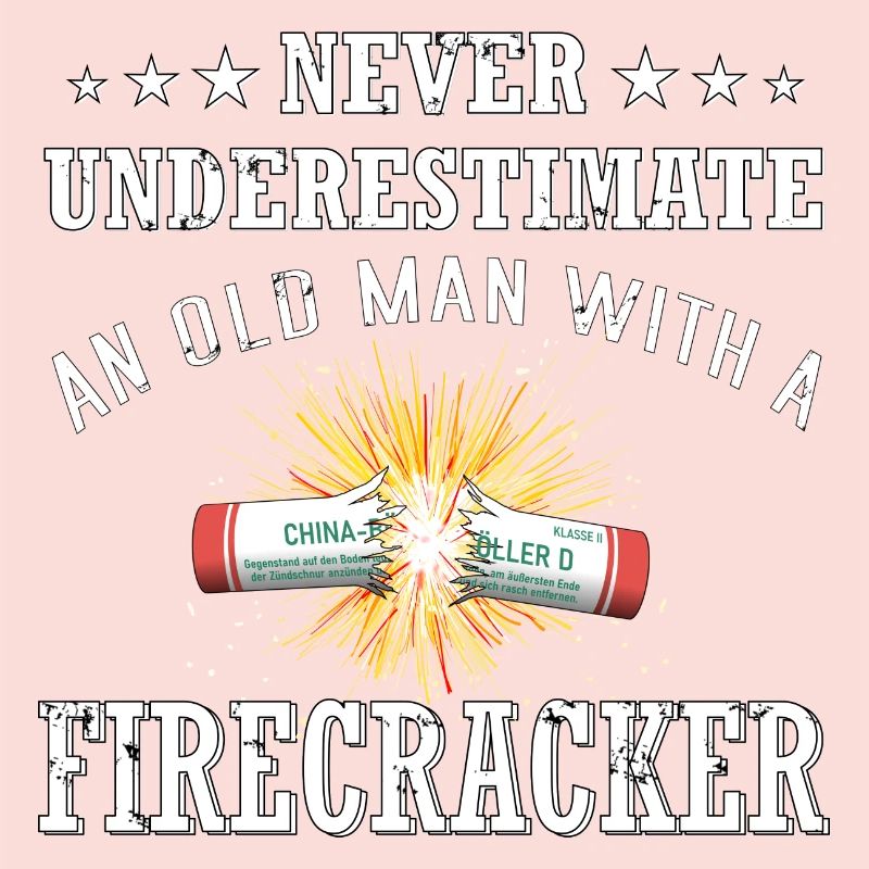 Old Man Firecracker Pyro