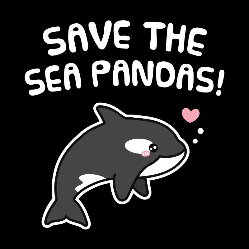 Rette die Seepandas, süßer Orca