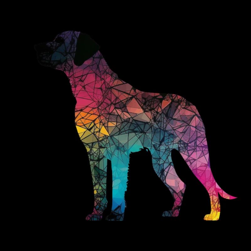 Bunte Hunde - Hunde Gruppe