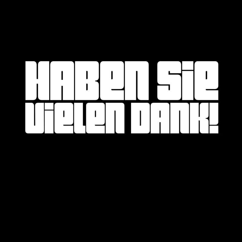 ich möchte Danke sagen