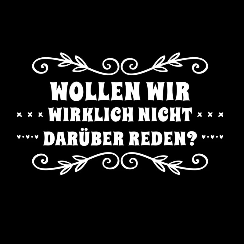 ich will darüber reden