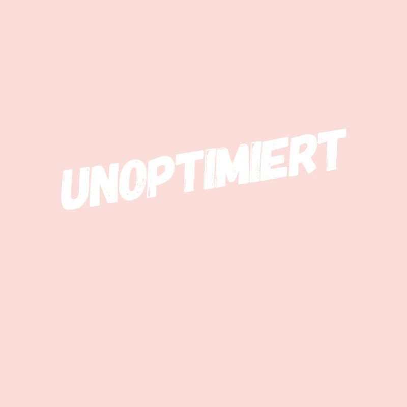 I'm optimizing myself