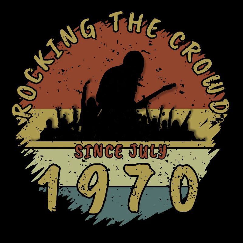 55. Geburtstag Rocking the crowd GIT 07/1970