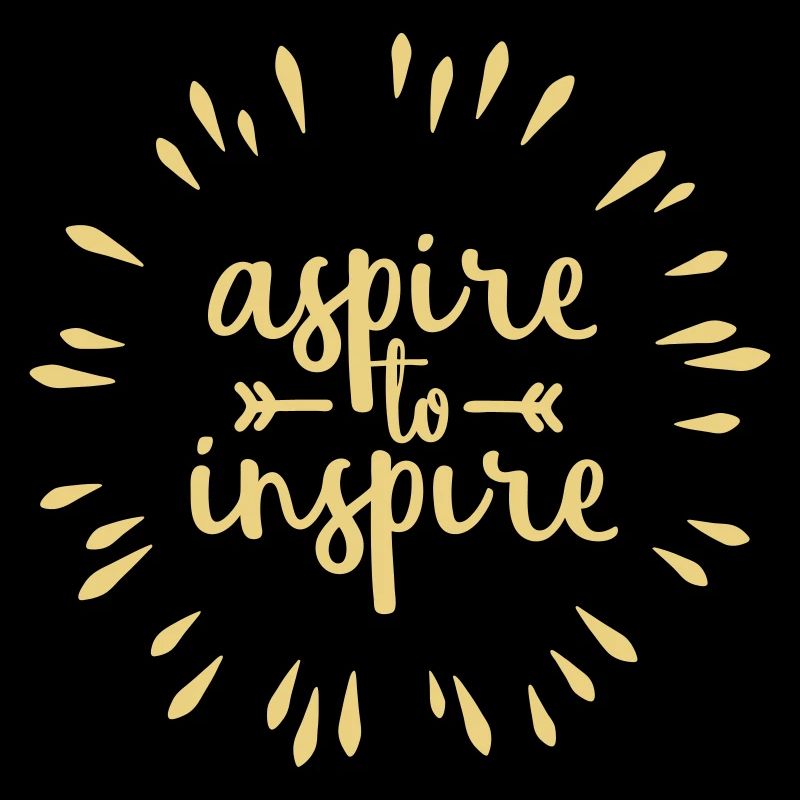 Aspire à inspirer | noir