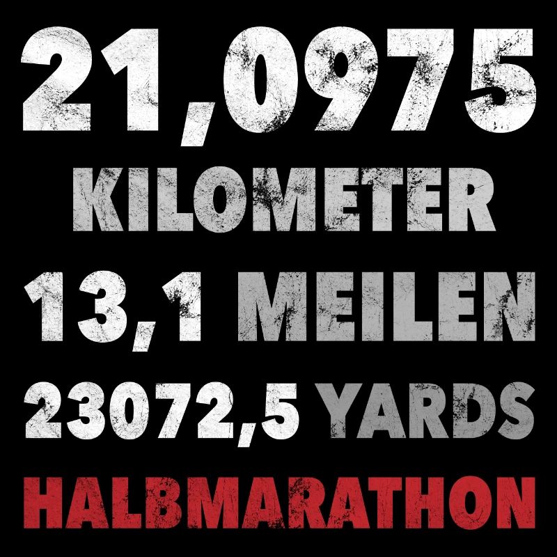21,0975 KM Demi-marathon 13.1 Miles course cadeau