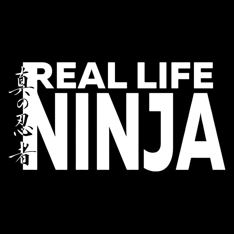 Echtes Leben Ninja Shirt