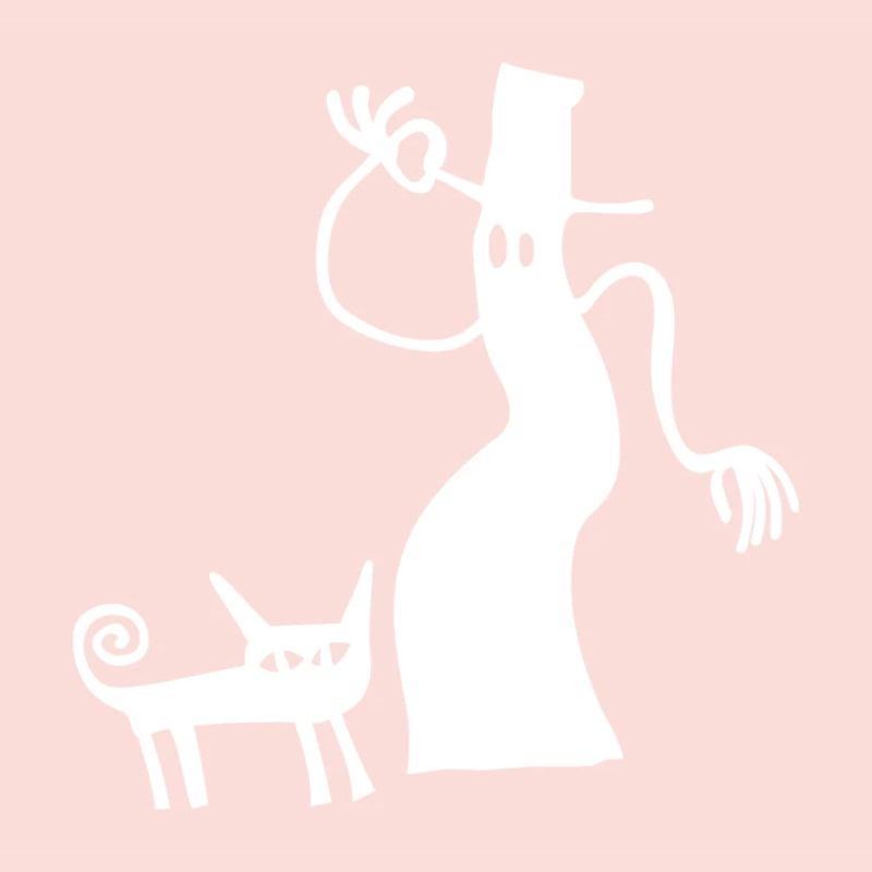 Sorcière avec chat