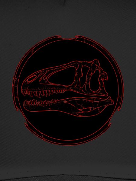Acrocanthosaurus fossil skull