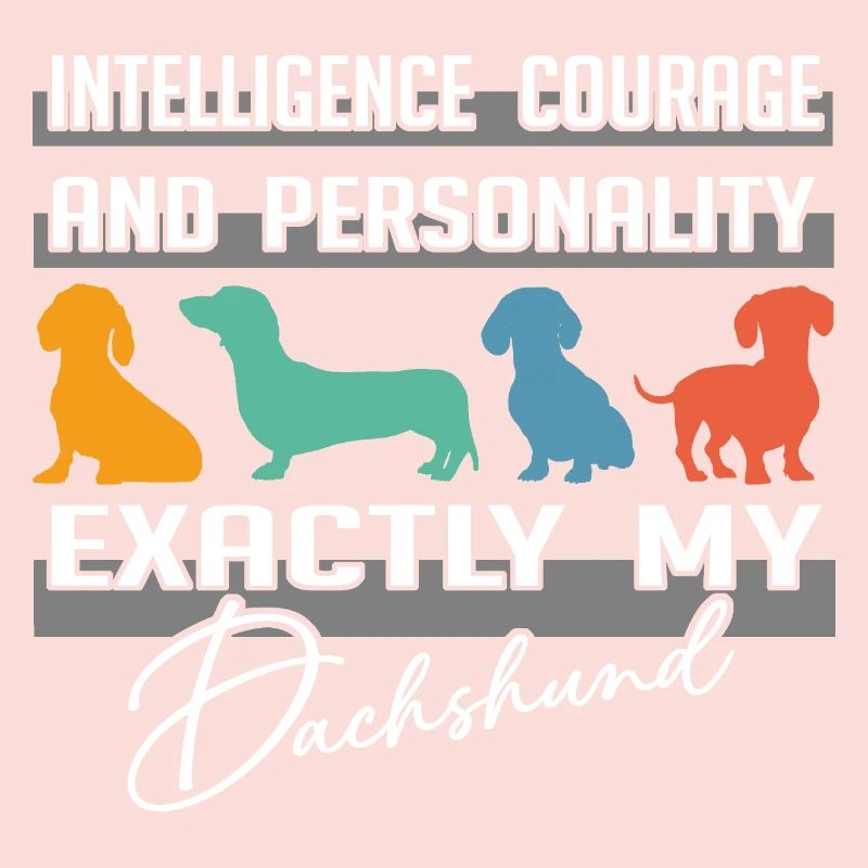 Intelligence, courage, personality - exactly my dachshund