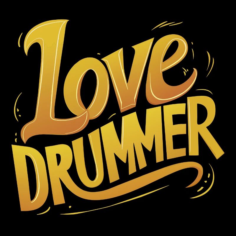 J’adore le batteur, j’adore la batterie.