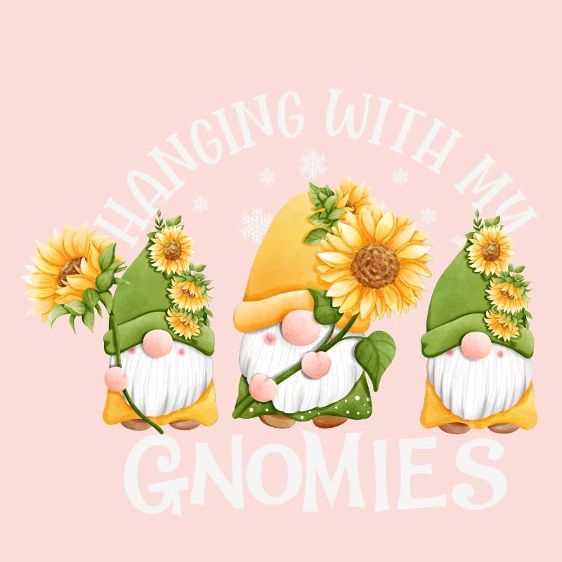 Accrochage avec mes gnomies