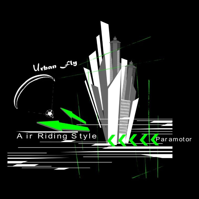 Libert'All Paramoteur Urban Fly Green