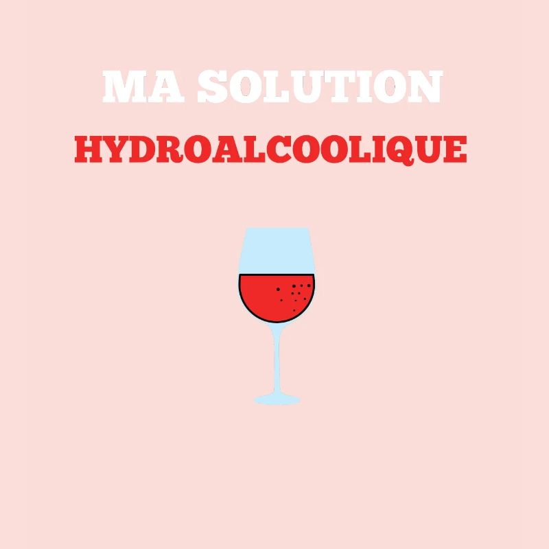 My hydroalcoholic wine solution