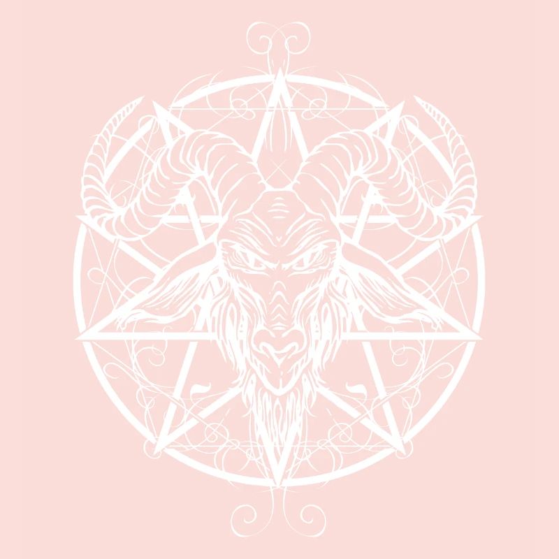 Baphomet blanc