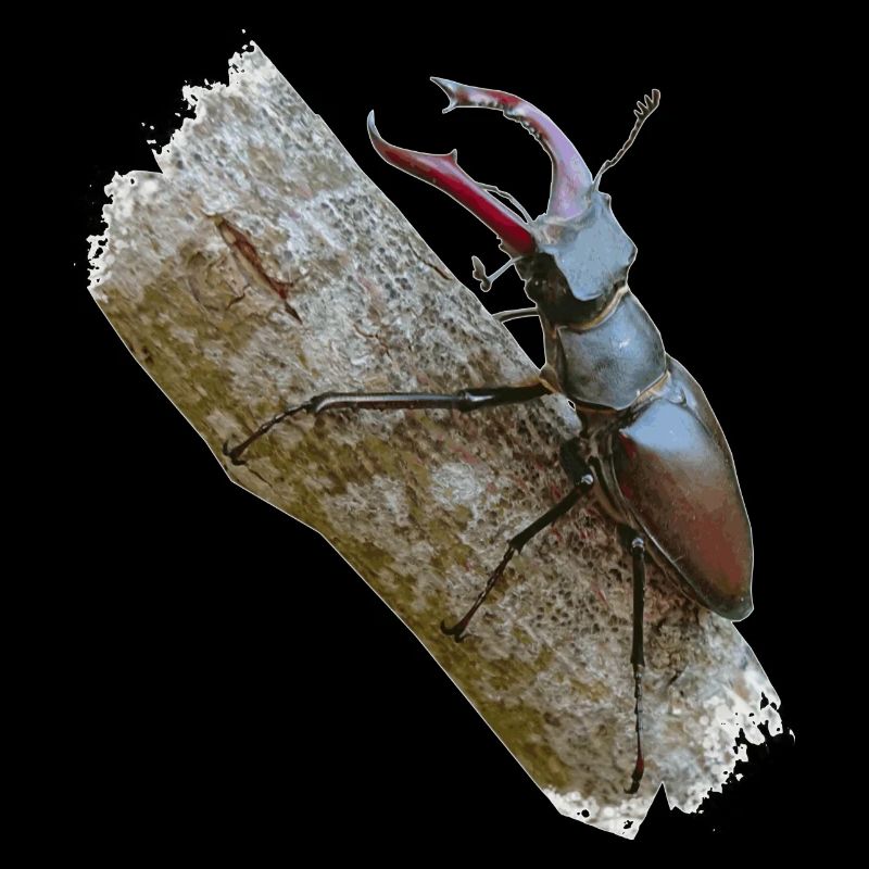 Der Hirschkäfer gehört zu den größten Käfern