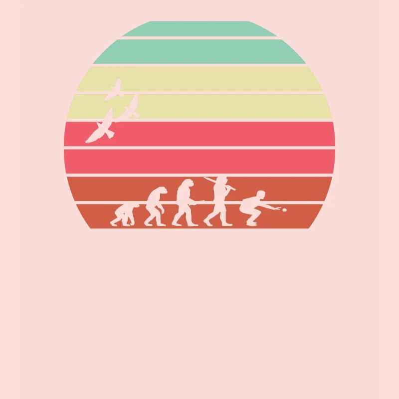 retro vintage sunset evolution PETANQUE