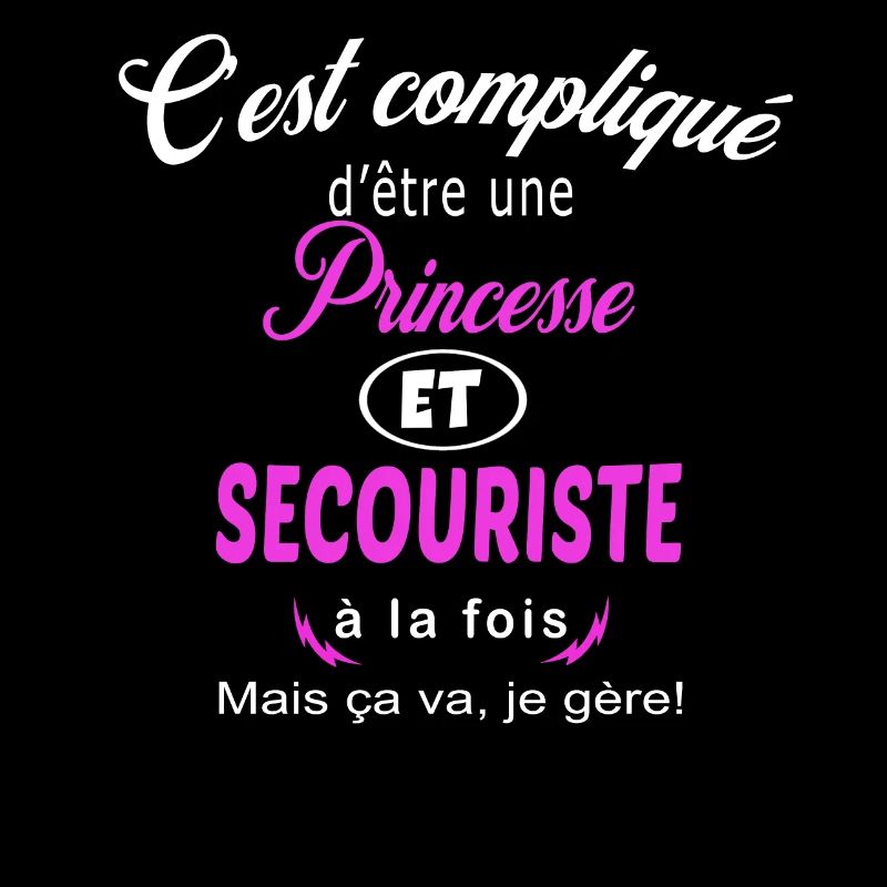 c'est compliqué princesse et secouriste
